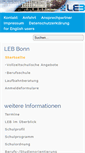 Mobile Screenshot of leb-bonn.de